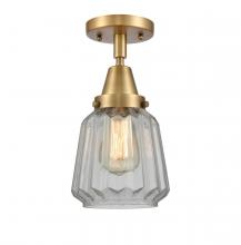  447-1C-BB-G142 - Chatham - 1 Light - 7 inch - Brushed Brass - Flush Mount