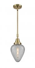  447-1S-AB-G165 - Geneseo - 1 Light - 7 inch - Antique Brass - Mini Pendant