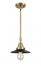  447-1S-AB-M6 - Railroad - 1 Light - 8 inch - Antique Brass - Mini Pendant