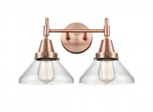  447-2W-AC-G4472 - Caden - 2 Light - 17 inch - Antique Copper - Bath Vanity Light