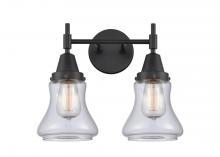  447-2W-BK-G192 - Bellmont - 2 Light - 15 inch - Matte Black - Bath Vanity Light