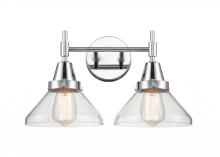  447-2W-PC-CL-LED - Caden - 2 Light - 17 inch - Polished Chrome - Bath Vanity Light