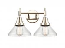  447-2W-PN-G4474 - Caden - 2 Light - 17 inch - Polished Nickel - Bath Vanity Light