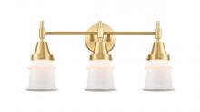  447-3W-SG-G181S - Canton - 3 Light - 23 inch - Satin Gold - Bath Vanity Light