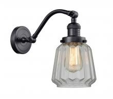  515-1W-BK-G142 - Chatham - 1 Light - 7 inch - Matte Black - Sconce