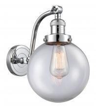  515-1W-PC-G202-8 - Beacon - 1 Light - 8 inch - Polished Chrome - Sconce