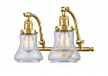  515-2W-SG-G192 - Bellmont - 2 Light - 18 inch - Satin Gold - Bath Vanity Light