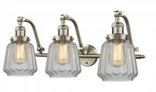  515-3W-SN-G142 - Chatham - 3 Light - 28 inch - Brushed Satin Nickel - Bath Vanity Light