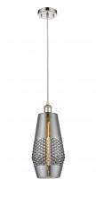  516-1P-PN-G683-7 - Windham - 1 Light - 7 inch - Polished Nickel - Cord hung - Mini Pendant