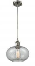 Innovations Lighting 516-1P-SN-G247 - Gorham - 1 Light - 10 inch - Brushed Satin Nickel - Cord hung - Mini Pendant