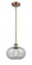 Innovations Lighting 516-1S-BB-G247 - Gorham - 1 Light - 10 inch - Brushed Brass - Mini Pendant