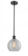  516-1S-BK-G125 - Athens - 1 Light - 8 inch - Matte Black - Mini Pendant