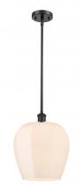  516-1S-BK-G461-12 - Norfolk - 1 Light - 12 inch - Matte Black - Mini Pendant