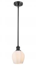  516-1S-BK-G461-6 - Norfolk - 1 Light - 6 inch - Matte Black - Mini Pendant