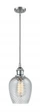  516-1S-PC-G292 - Salina - 1 Light - 6 inch - Polished Chrome - Mini Pendant