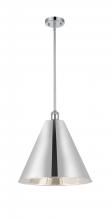  516-1S-PC-MBC-16-PC - Berkshire - 1 Light - 16 inch - Polished Chrome - Pendant