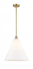  516-1S-SG-GBC-161 - Berkshire - 1 Light - 16 inch - Satin Gold - Pendant