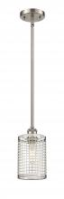  516-1S-SN-M18-SN - Nestbrook - 1 Light - 5 inch - Satin Nickel - Mini Pendant