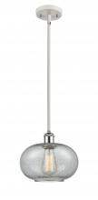  516-1S-WPC-G247 - Gorham - 1 Light - 10 inch - White Polished Chrome - Mini Pendant