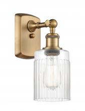  516-1W-BB-G342 - Hadley - 1 Light - 5 inch - Brushed Brass - Sconce