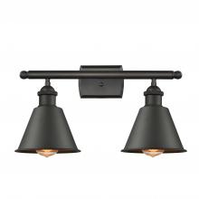  516-2W-OB-M8 - Smithfield - 2 Light - 17 inch - Oil Rubbed Bronze - Bath Vanity Light