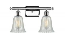  516-2W-PC-G2811 - Hanover - 2 Light - 16 inch - Polished Chrome - Bath Vanity Light