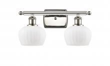  516-2W-PN-G91 - Fenton - 2 Light - 17 inch - Polished Nickel - Bath Vanity Light