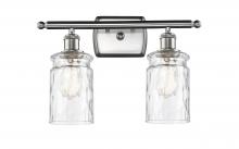  516-2W-SN-G352 - Candor - 2 Light - 15 inch - Brushed Satin Nickel - Bath Vanity Light