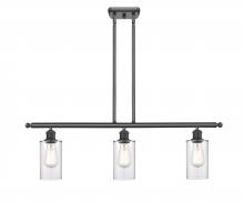 Innovations Lighting 516-3I-OB-G802 - Clymer - 3 Light - 36 inch - Oil Rubbed Bronze - Cord hung - Island Light