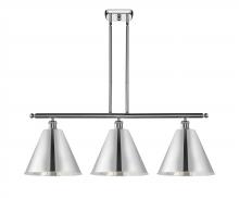  516-3I-PC-MBC-12-PC - Berkshire - 3 Light - 39 inch - Polished Chrome - Cord hung - Island Light