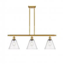  516-3I-SG-GBC-84 - Berkshire - 3 Light - 36 inch - Satin Gold - Cord hung - Island Light