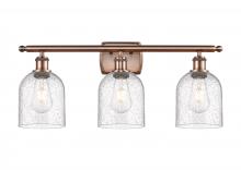  516-3W-AC-G558-6SDY - Bella - 3 Light - 26 inch - Antique Copper - Bath Vanity Light