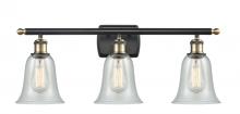  516-3W-BAB-G2812 - Hanover - 3 Light - 26 inch - Black Antique Brass - Bath Vanity Light