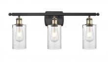  516-3W-BAB-G804 - Clymer - 3 Light - 24 inch - Black Antique Brass - Bath Vanity Light