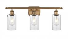  516-3W-BB-G804 - Clymer - 3 Light - 24 inch - Brushed Brass - Bath Vanity Light