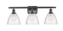  516-3W-OB-GBD-754 - Bristol - 3 Light - 28 inch - Oil Rubbed Bronze - Bath Vanity Light