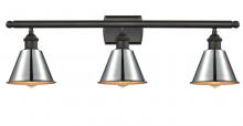  516-3W-OB-M8-PC - Smithfield - 3 Light - 27 inch - Oil Rubbed Bronze - Bath Vanity Light