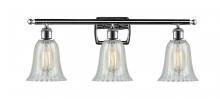  516-3W-PC-G2811 - Hanover - 3 Light - 26 inch - Polished Chrome - Bath Vanity Light