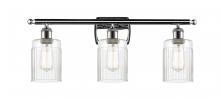  516-3W-PC-G342 - Hadley - 3 Light - 25 inch - Polished Chrome - Bath Vanity Light