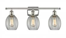  516-3W-PN-G82 - Eaton - 3 Light - 26 inch - Polished Nickel - Bath Vanity Light