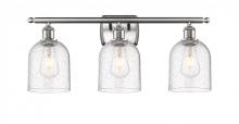  516-3W-SN-G558-6SDY - Bella - 3 Light - 26 inch - Brushed Satin Nickel - Bath Vanity Light