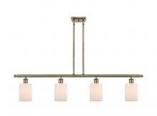 Innovations Lighting 516-4I-AB-G341 - Hadley - 4 Light - 48 inch - Antique Brass - Cord hung - Island Light