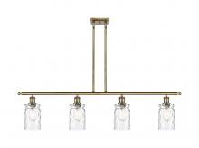  516-4I-AB-G352 - Candor - 4 Light - 48 inch - Antique Brass - Cord hung - Island Light