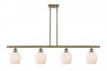  516-4I-AB-G461-6 - Norfolk - 4 Light - 48 inch - Antique Brass - Cord hung - Island Light