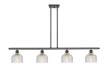  516-4I-OB-G412 - Dayton - 4 Light - 48 inch - Oil Rubbed Bronze - Cord hung - Island Light