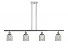  516-4I-PC-G257 - Caledonia - 4 Light - 48 inch - Polished Chrome - Cord hung - Island Light