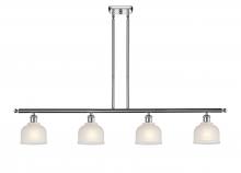  516-4I-PC-G411 - Dayton - 4 Light - 48 inch - Polished Chrome - Cord hung - Island Light