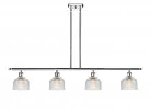  516-4I-PC-G412 - Dayton - 4 Light - 48 inch - Polished Chrome - Cord hung - Island Light