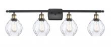  516-4W-BAB-G362 - Waverly - 4 Light - 36 inch - Black Antique Brass - Bath Vanity Light