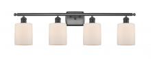  516-4W-OB-G111 - Cobbleskill - 4 Light - 35 inch - Oil Rubbed Bronze - Bath Vanity Light